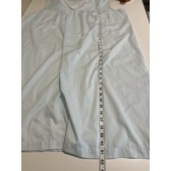 Night Flowers New York Vintage Nightgown Sleeveless Embroidered Lace White XXL - Picture 7 of 8